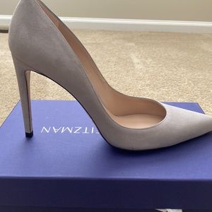 Stuart Weitzman Grey heels